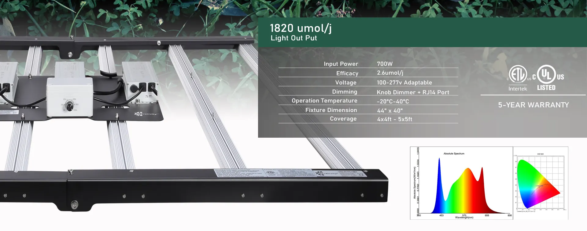 CTII700W LED Light
